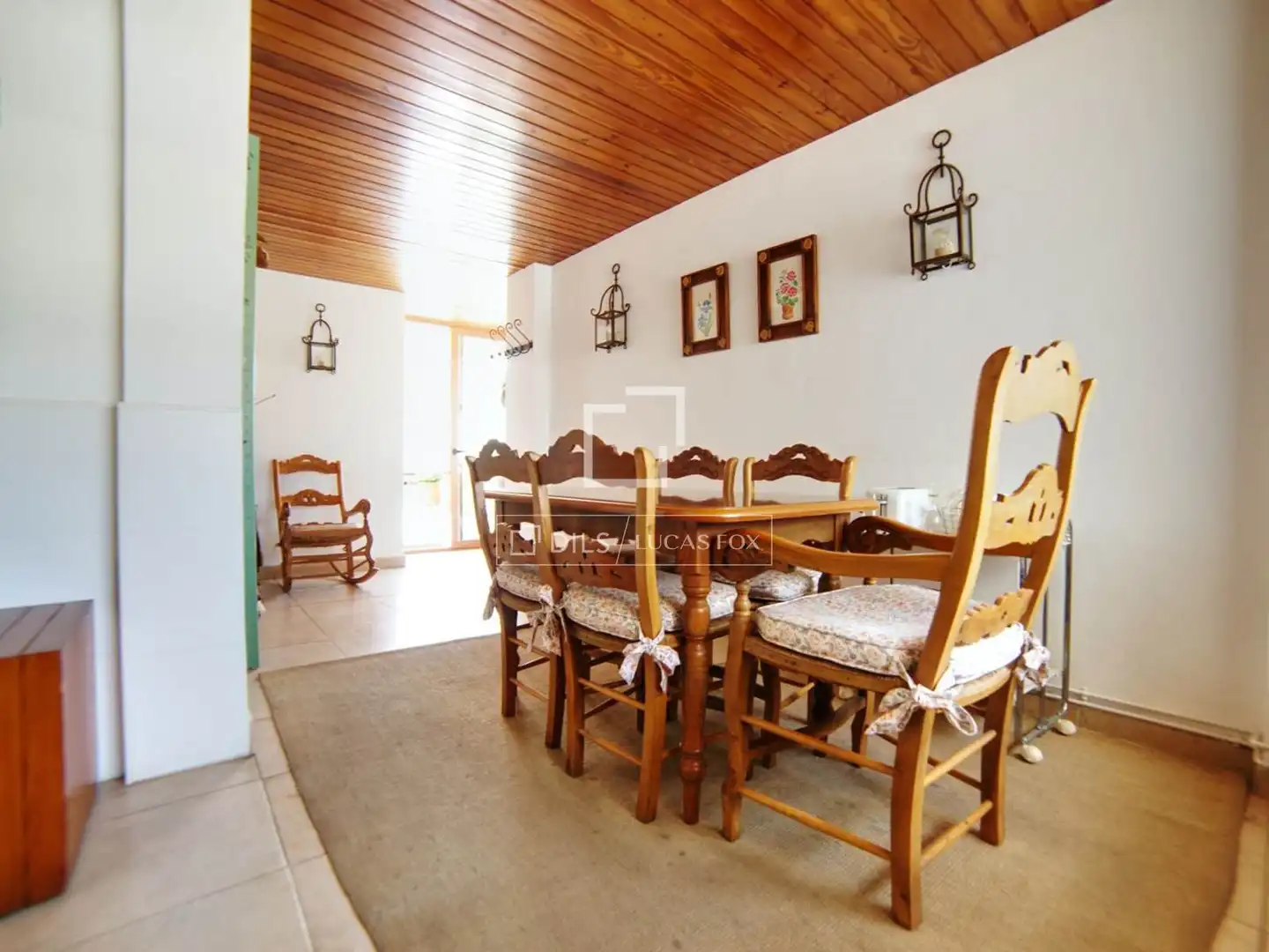 Dining room of Flat for sale in Eivissa  with Air Conditioner and Balcony