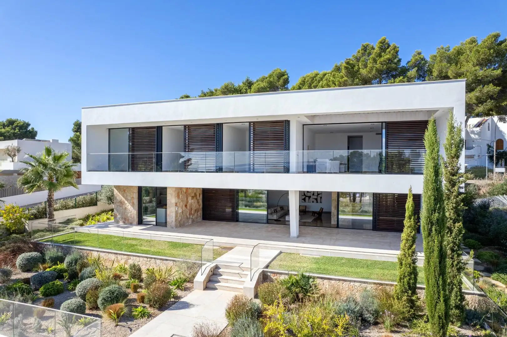 Exterior view of Houses for sale in Calvià  with Air Conditioner, Private garden and Terrace