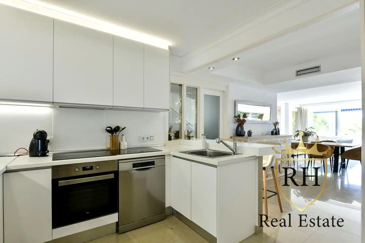 Cocina de Dúplex en venta en Calvià con Aire acondicionado, Calefacción y Terraza