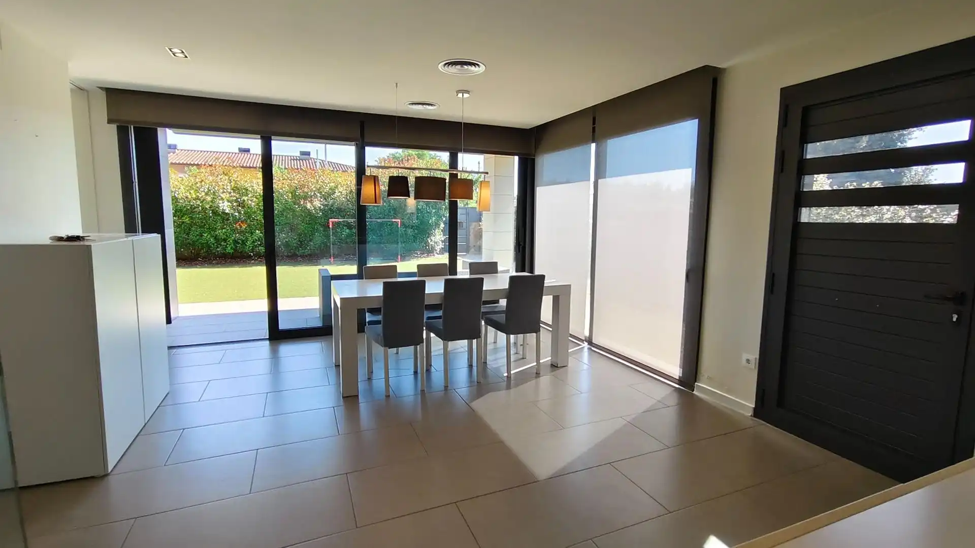 Comedor de Casa o chalet en venta en Vilobí d'Onyar con Calefacción, Jardín privado y Terraza
