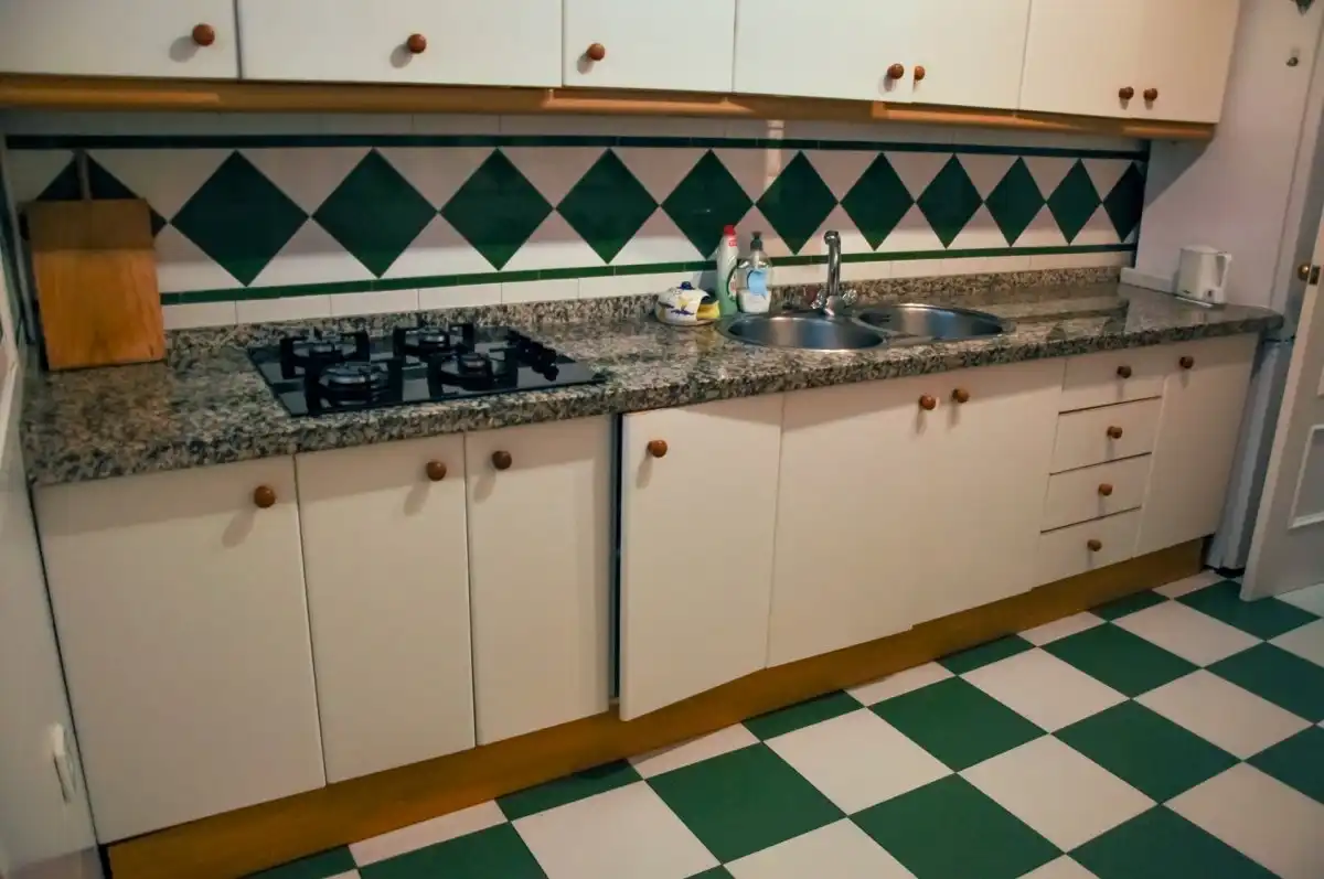 Kitchen of Flat for sale in Málaga  with Balcony
