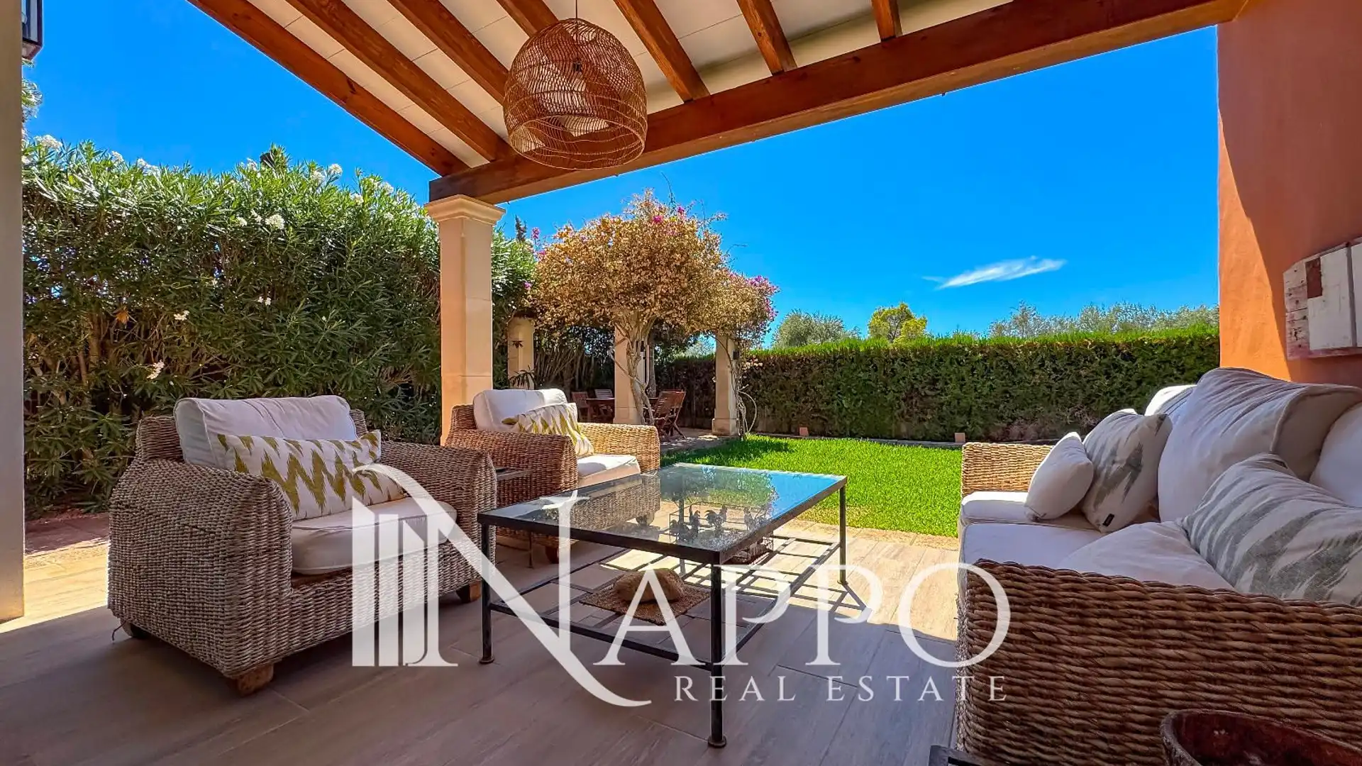 Terrassa de Casa o xalet de lloguer en Campos amb Jardí privat