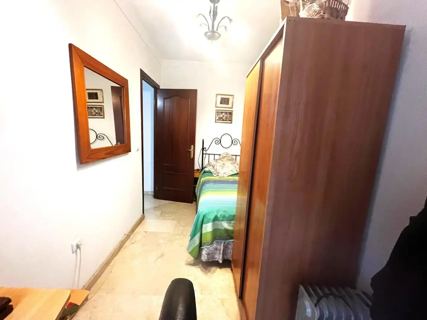Bedroom of Flat for sale in Córdoba  with Air Conditioner, Terrace and Furnished