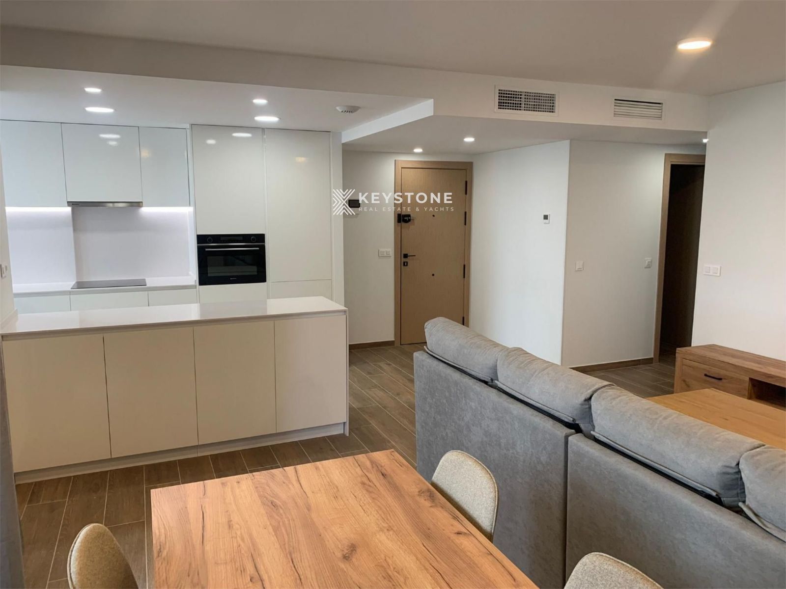 Kitchen of Flat for rent in Alicante / Alacant  with Air Conditioner, Terrace and Storage room