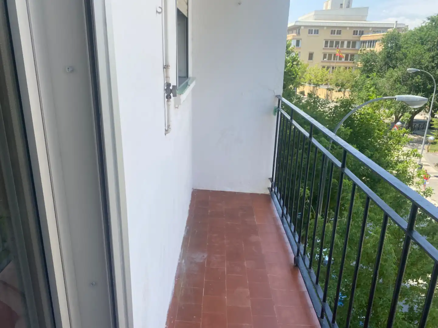 Terrasse von Wohnung zur Miete in Huesca mit Heizung, Terrasse und Möbliert