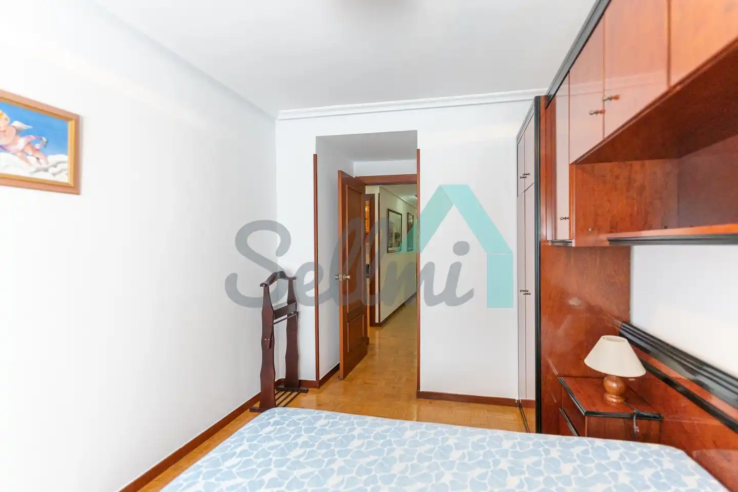 Bedroom of Flat for sale in Oviedo   with Heating and Parquet flooring