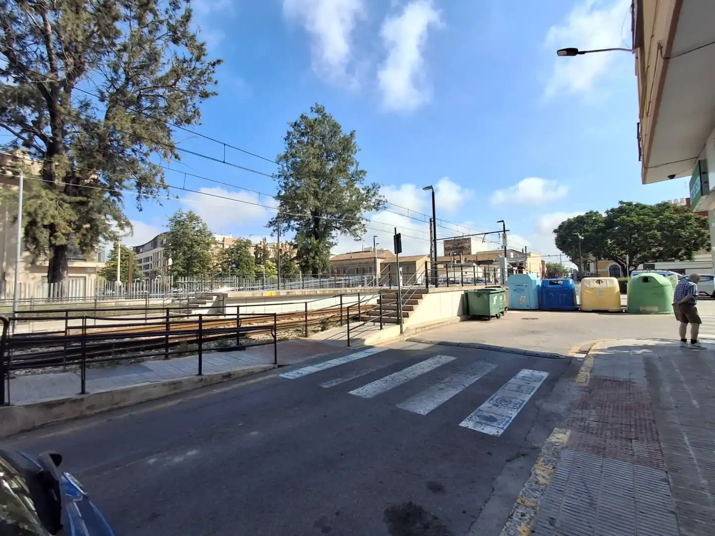Vista exterior de Piso en venta en Foios con Aire acondicionado y Trastero