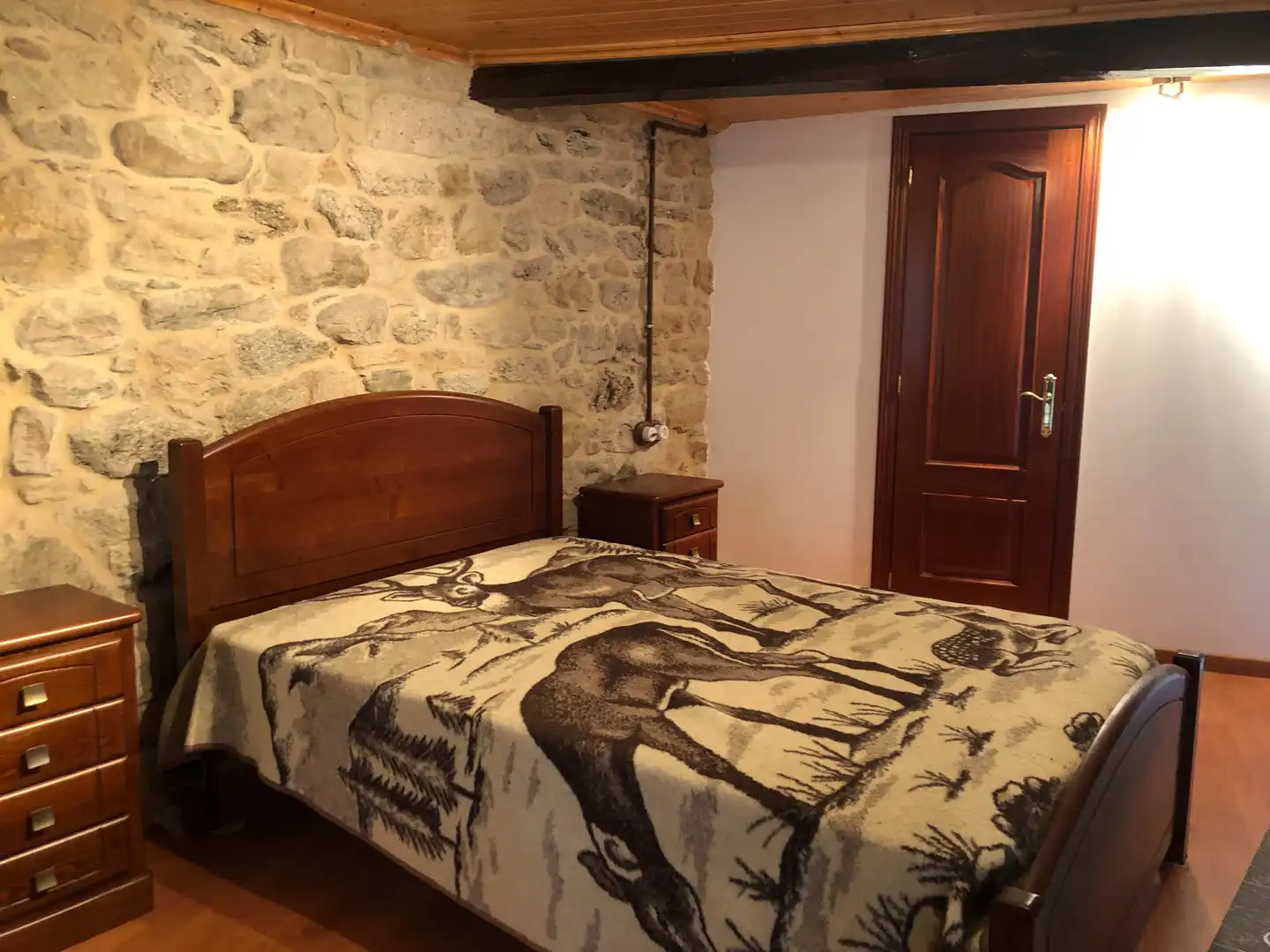 Bedroom of Houses for sale in Chantada  with Heating, Private garden and Parquet flooring