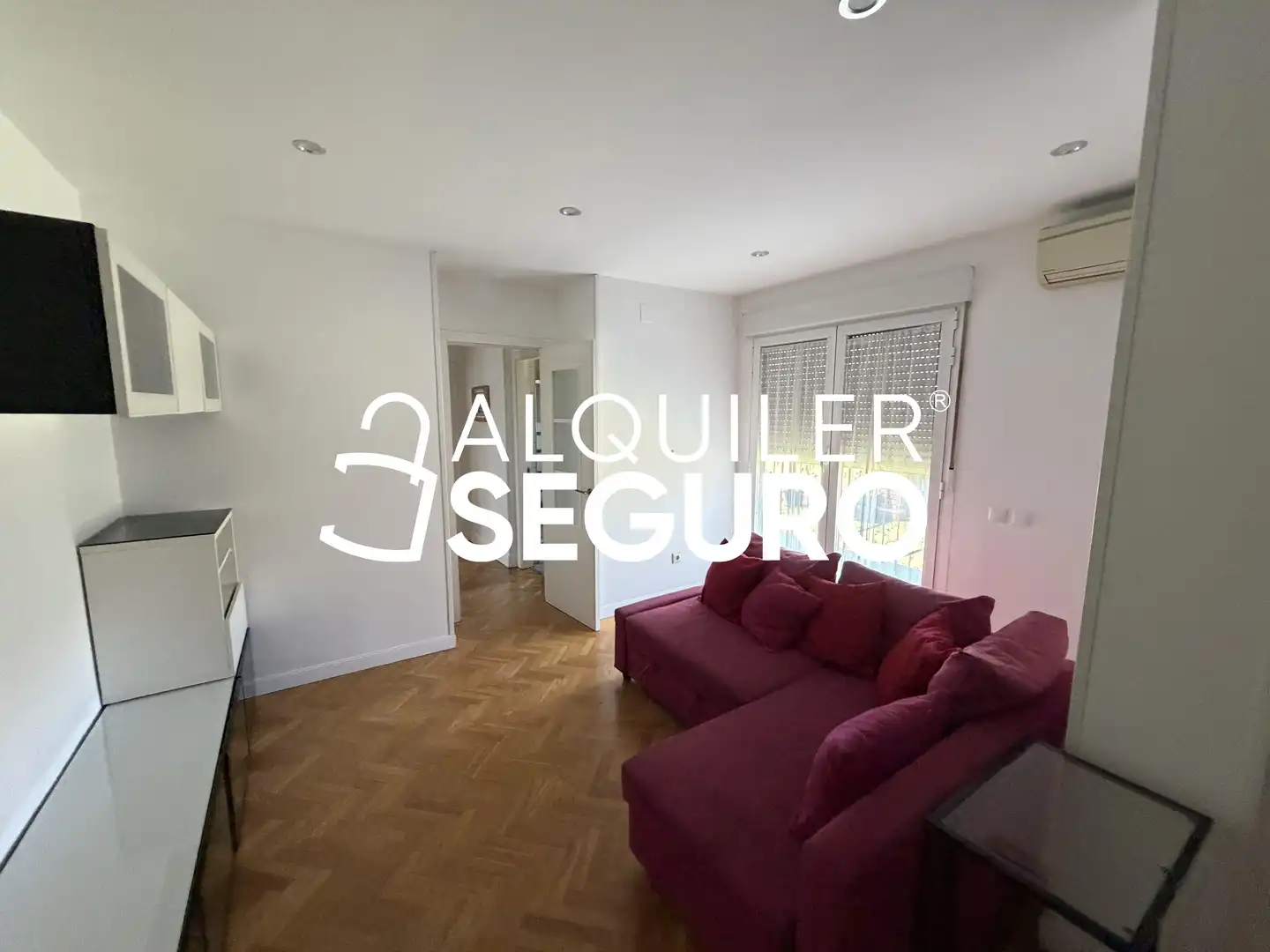 Living room of Flat for rent in Madrid  with Air Conditioner, Heating and Terrace