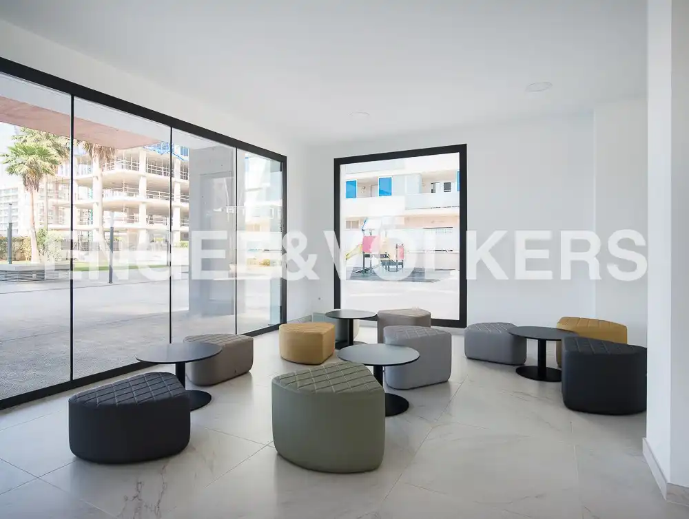 Terrasse von Wohnung zum Verkauf in Vinaròs mit Klimaanlage, Heizung und Privatgarten