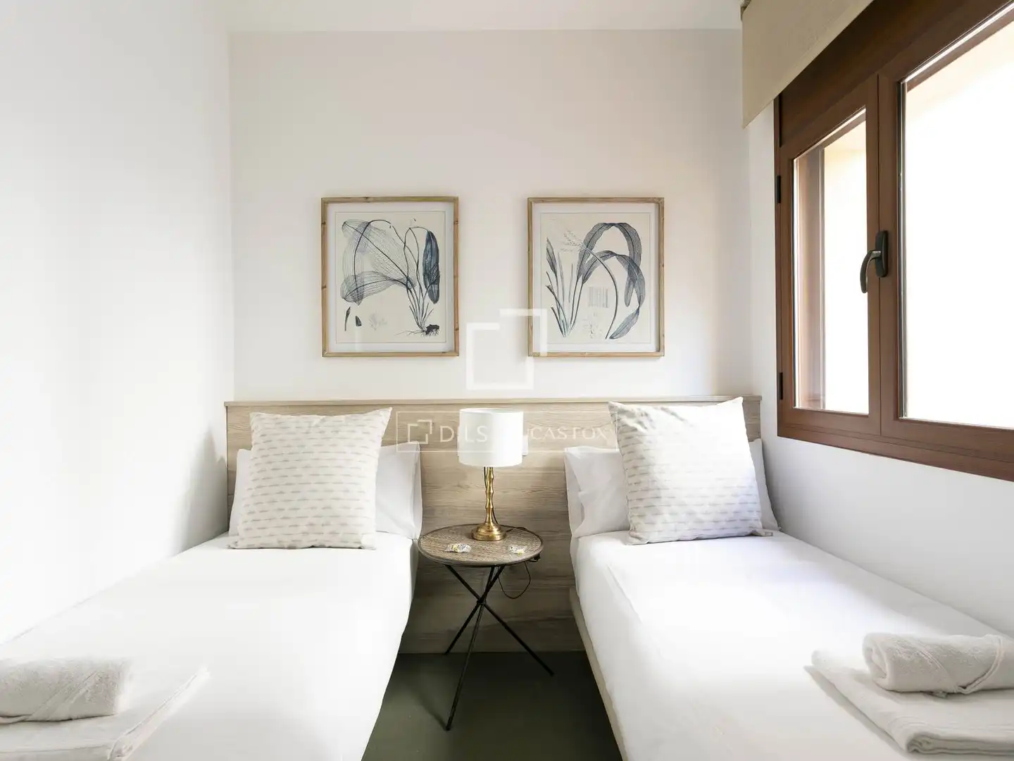 Bedroom of Flat for sale in Barcelona  with Air Conditioner, Terrace and Furnished