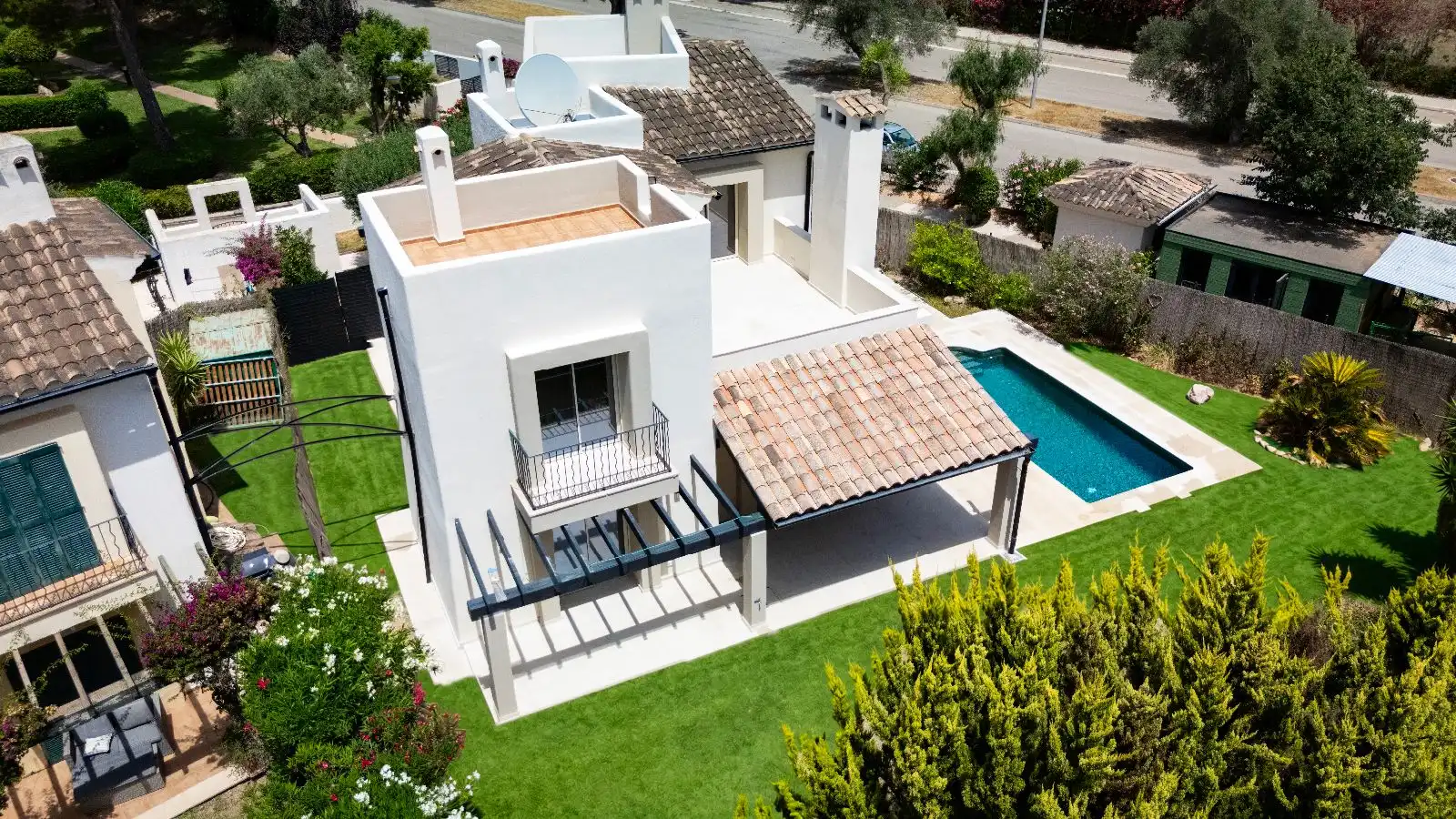 Vista exterior de Casa o chalet en venta en Calvià con Aire acondicionado, Calefacción y Jardín privado