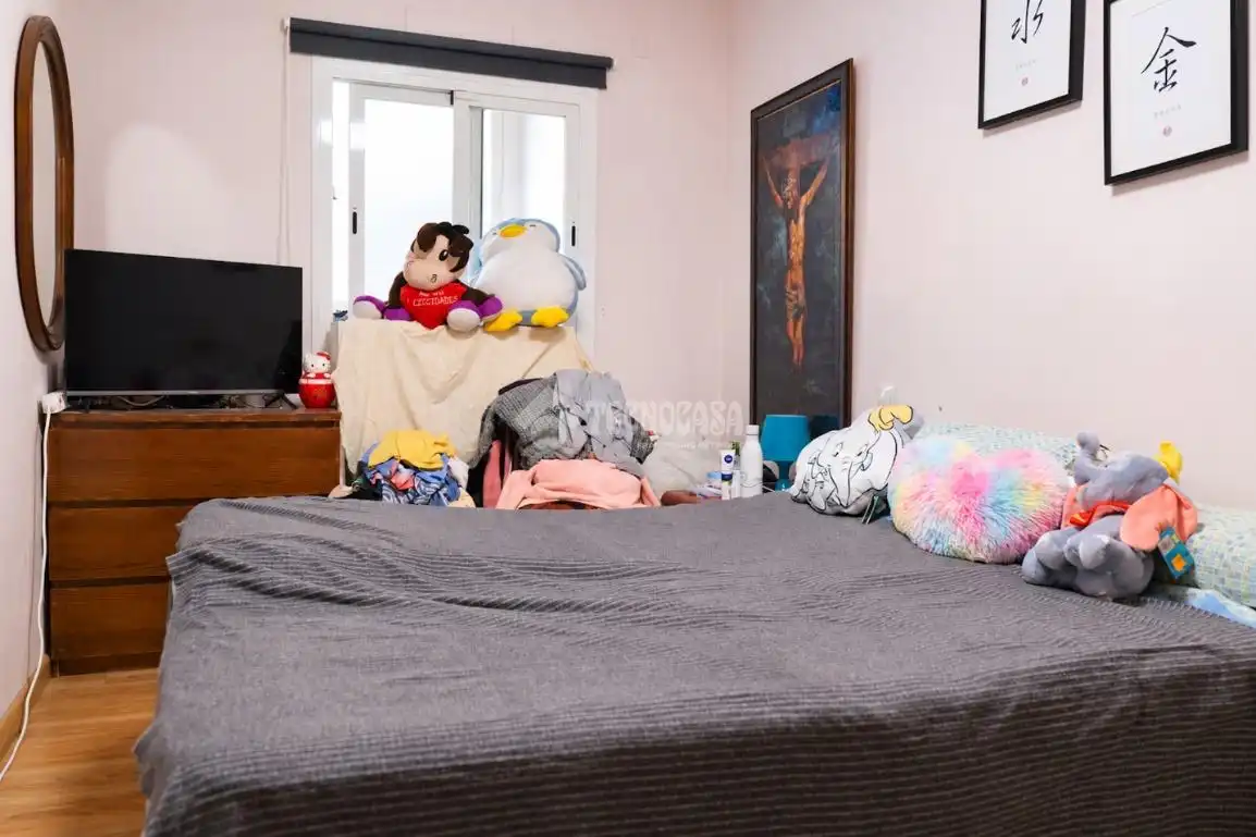 Schlafzimmer von Wohnung zum Verkauf in Madrid mit Klimaanlage, Heizung und Terrasse