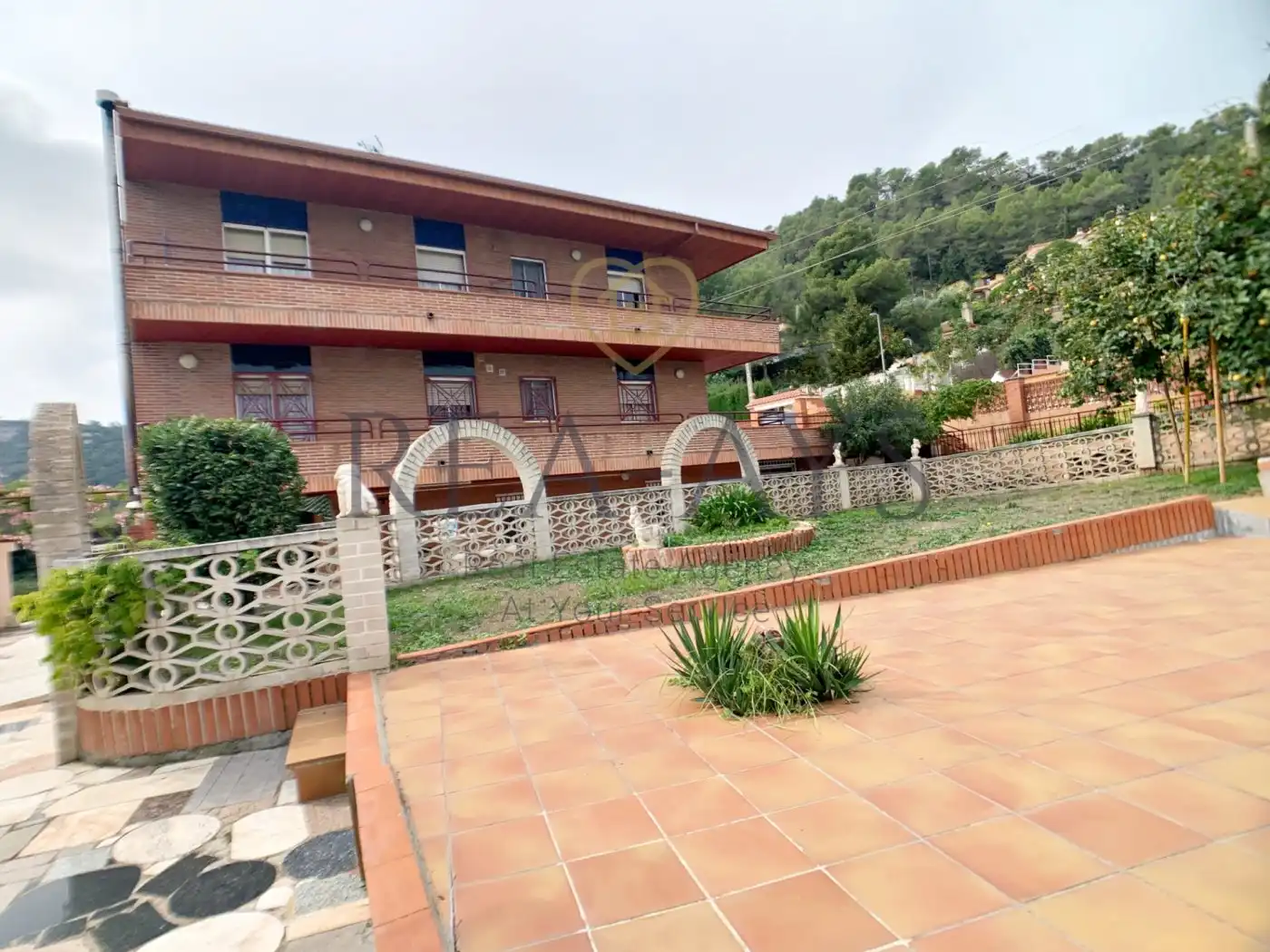 Vista exterior de Casa o chalet en venta en Vallirana con Jardín privado, Terraza y Trastero
