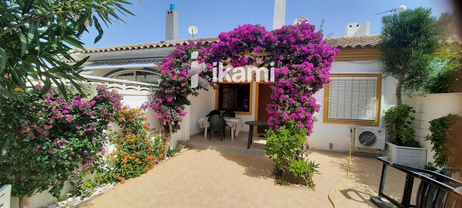 Garden of Single-family semi-detached for sale in El Verger  with Air Conditioner, Heating and Terrace