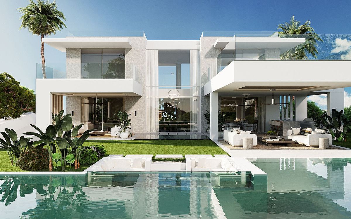 Vista exterior de Casa o xalet en venda en Málaga Capital amb Aire condicionat, Jardí privat i Terrassa