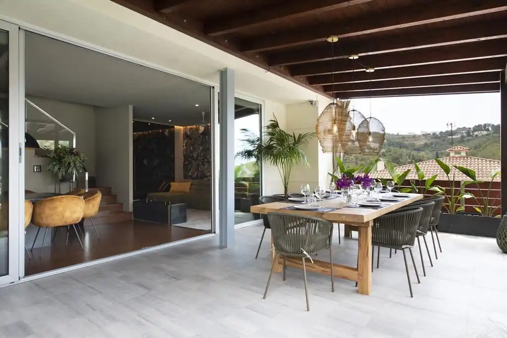 Terrace of Houses for sale in Sant Pere de Ribes  with Air Conditioner, Heating and Private garden