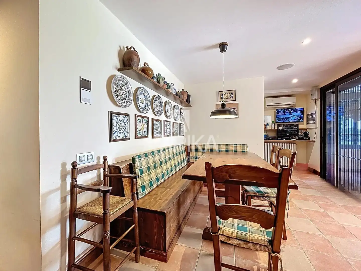 Dining room of Country homes for sale in La Granada  with Air Conditioner, Heating and Storage room
