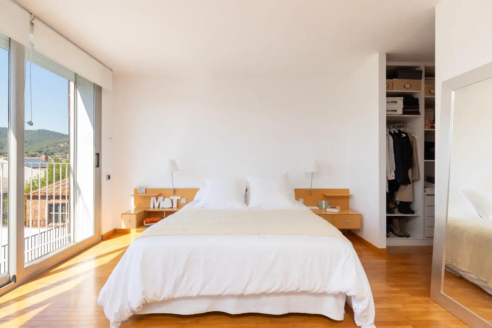 Schlafzimmer von Haus oder Chalet zum Verkauf in Viladecavalls mit Privatgarten, Terrasse und Abstellraum