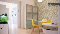 Dining room of Flat to rent in  Madrid Capital  with Air Conditioner and Balcony