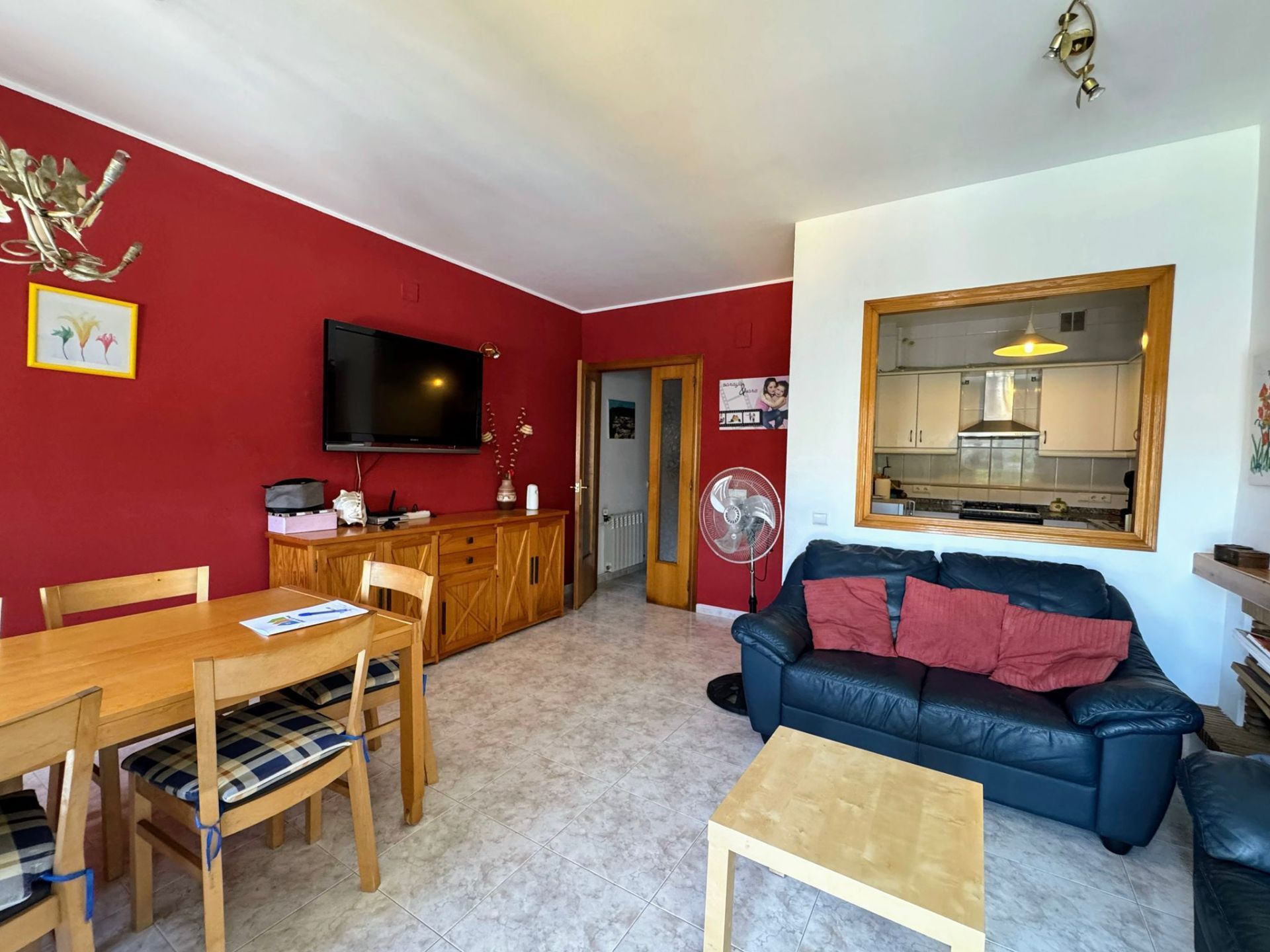 Living room of Single-family semi-detached for sale in Albinyana  with Air Conditioner, Heating and Terrace