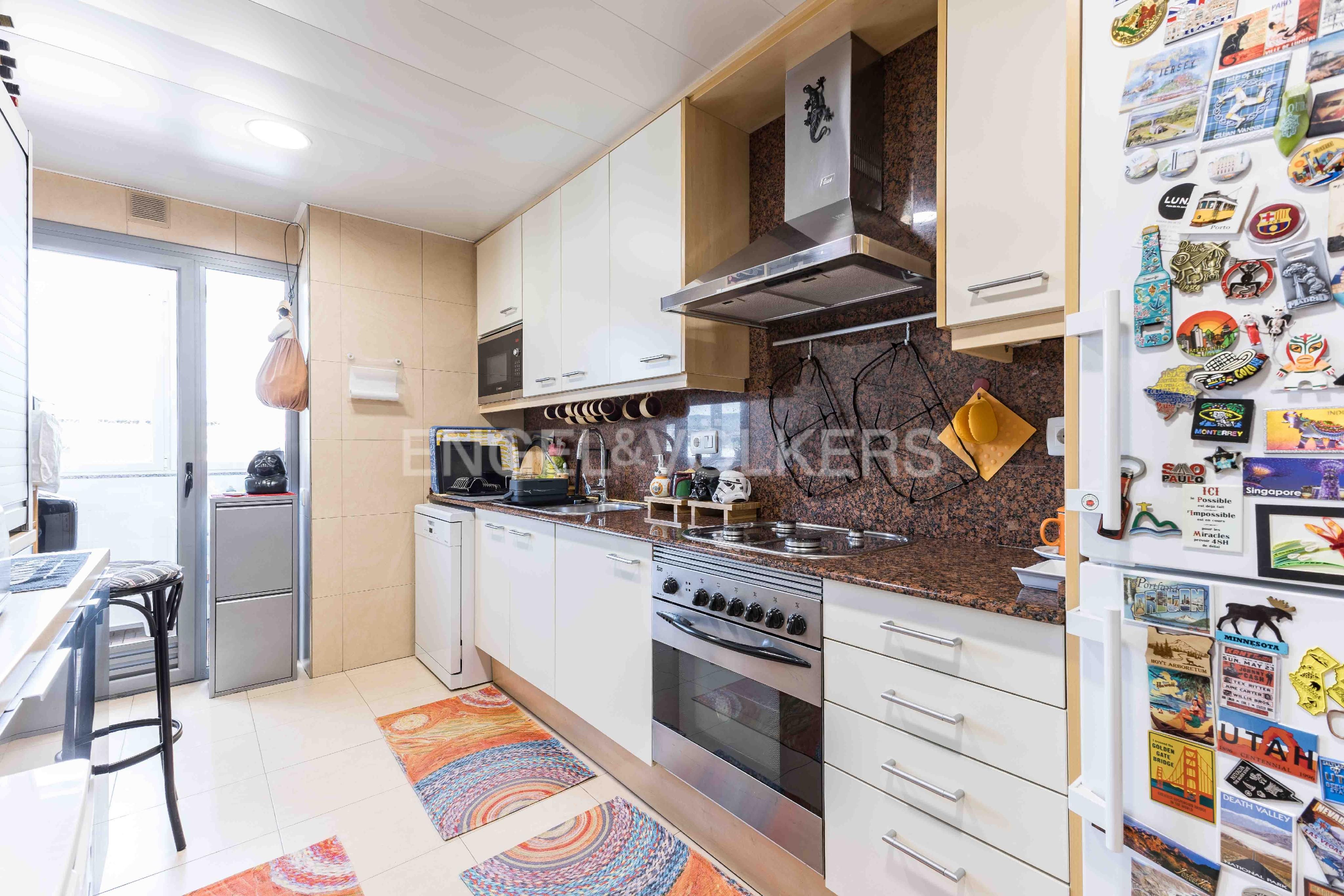 Kitchen of Duplex for sale in Sant Joan Despí  with Air Conditioner, Heating and Terrace