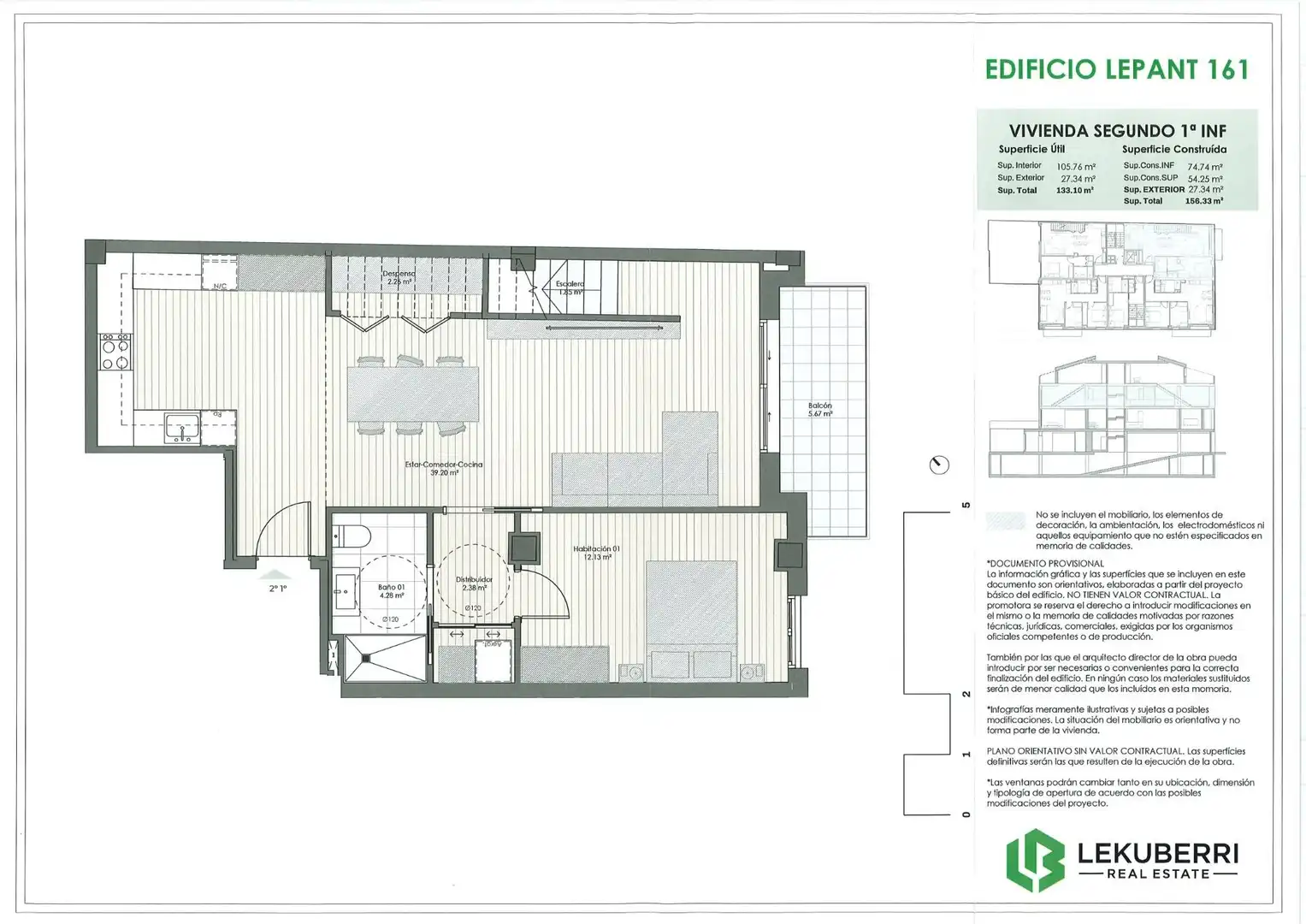 Flat with lift for sale in Carrer DE LEPANT