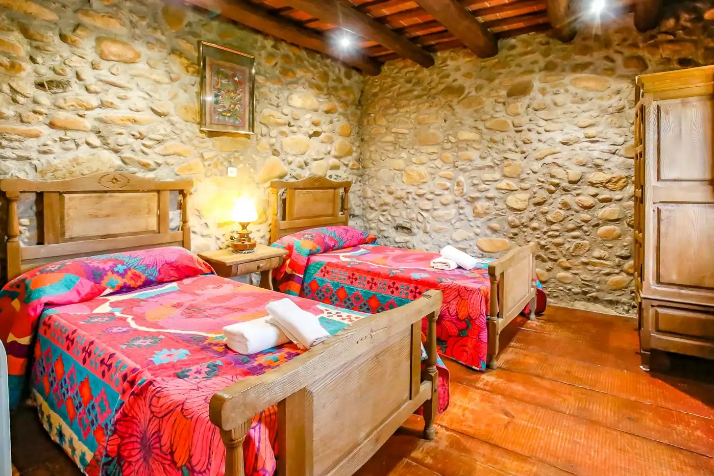 Dormitori de Finca rústica en venda en La Cellera de Ter amb Jardí privat i Terrassa