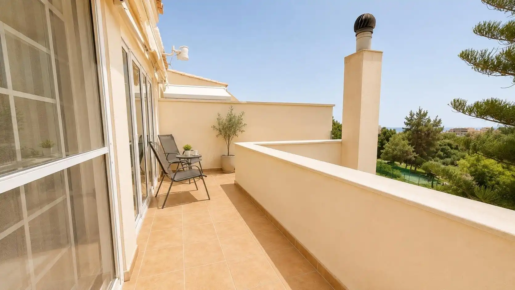 Terraza de Casa o chalet en venta en Vícar con Aire acondicionado, Calefacción y Jardín privado