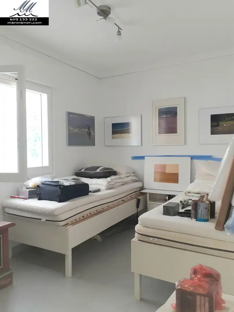 Sala d'estar de Casa o xalet en venda en Los Alcázares amb Calefacció, Jardí privat i Terrassa