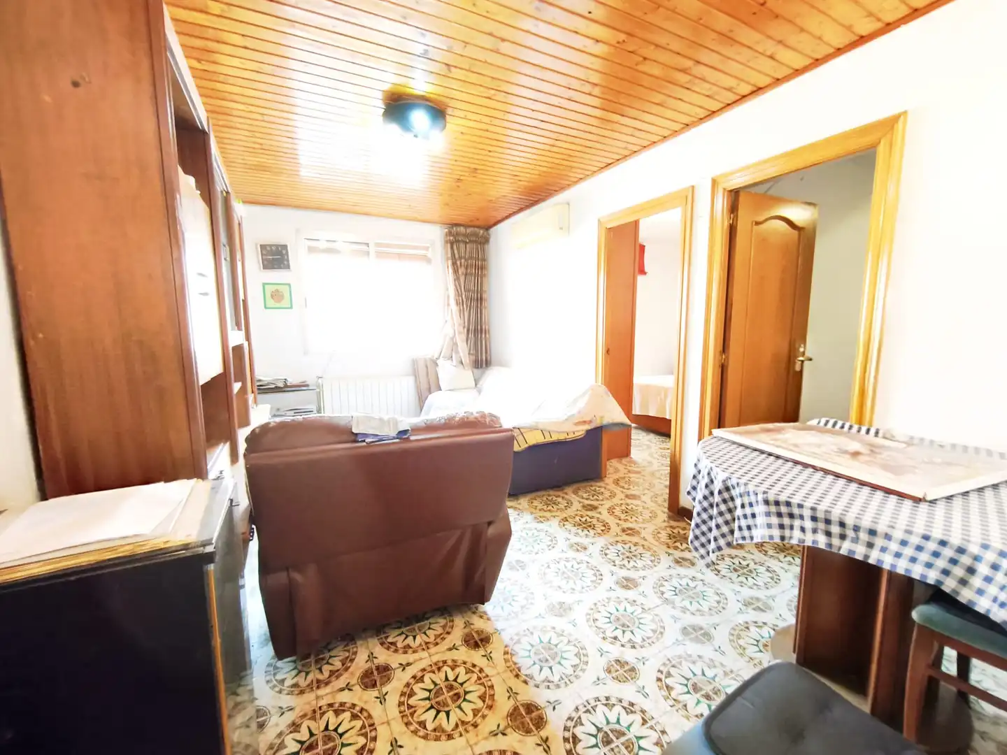 Sala de estar de Ático en venta en Barcelona con Aire acondicionado, Calefacción y Terraza