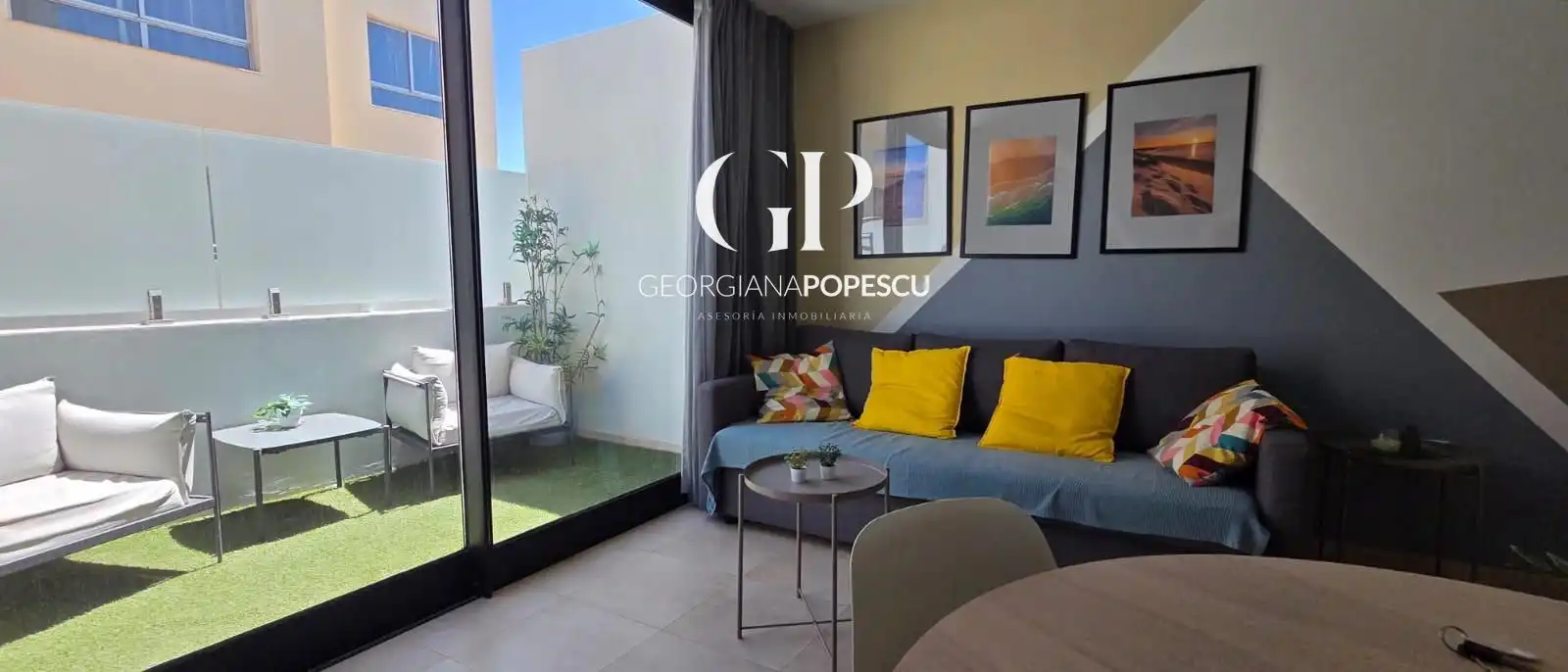 Wohnzimmer von Wohnung zur Miete in La Oliva mit Möbliert