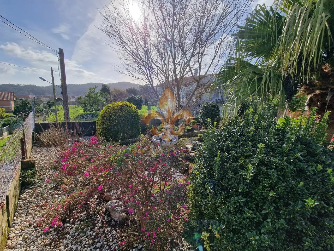 Jardí de Casa o xalet en venda en O Rosal   amb Calefacció, Jardí privat i Terrassa