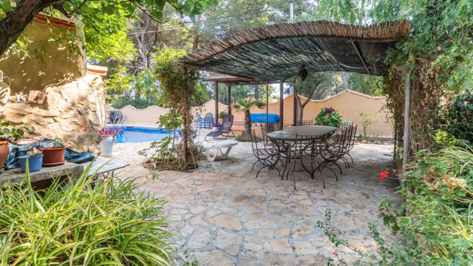 Garden of Houses for sale in Jávea / Xàbia  with Air Conditioner, Heating and Private garden