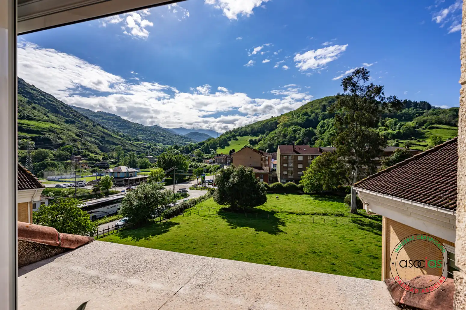 Terrace of Attic for sale in Lena  with Heating, Parquet flooring and Terrace