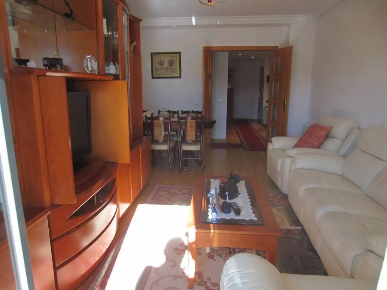 Living room of Flat for sale in Ciudad Rodrigo  with Heating, Terrace and Storage room