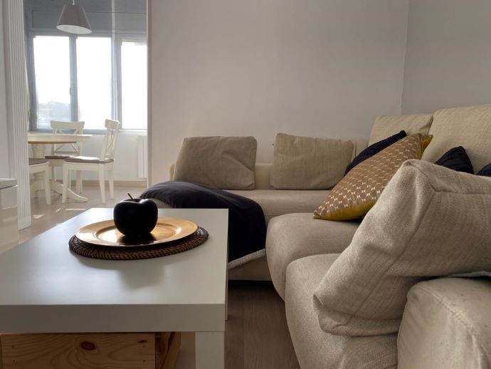 Sala de estar de Piso en venta en Sant Adrià de Besòs con Aire acondicionado y Calefacción