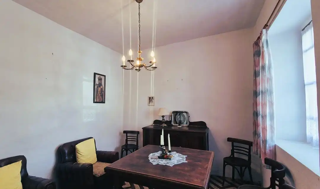 Esszimmer von Haus oder Chalet zum Verkauf in Puente la Reina / Gares mit Privatgarten, Terrasse und Möbliert