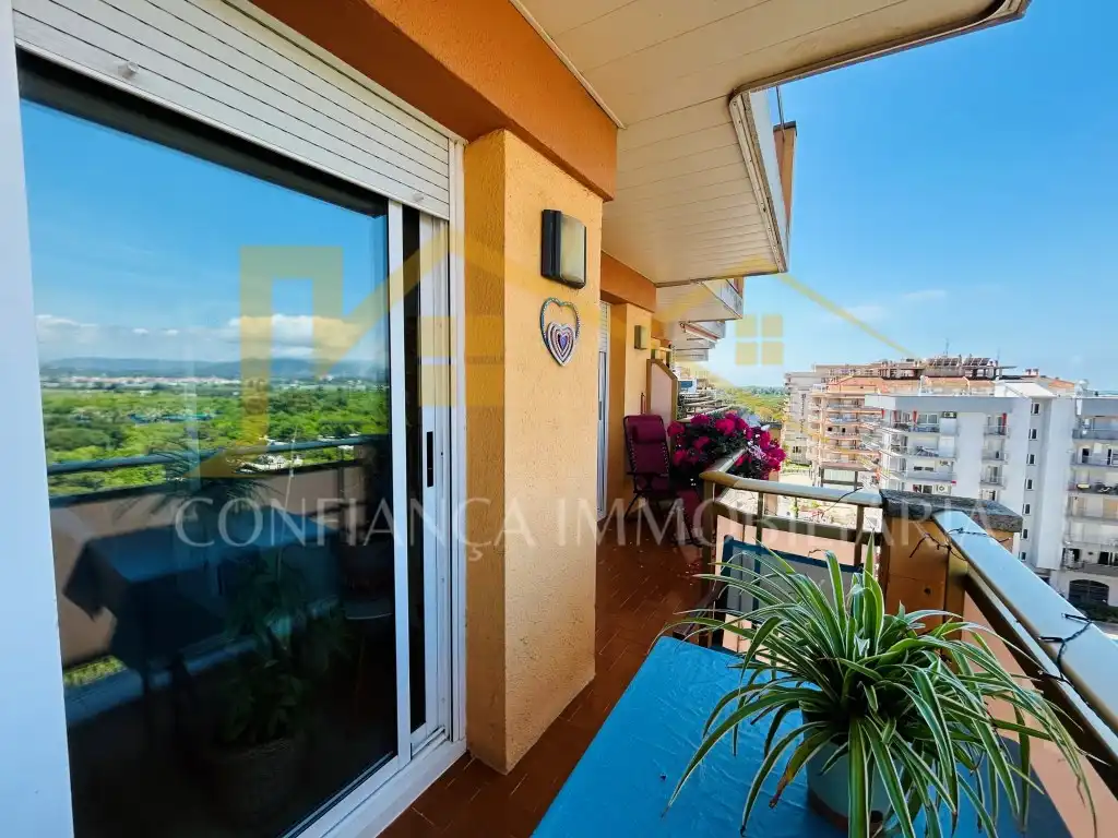 Terrasse von Wohnung zum Verkauf in Blanes mit Schwimmbad
