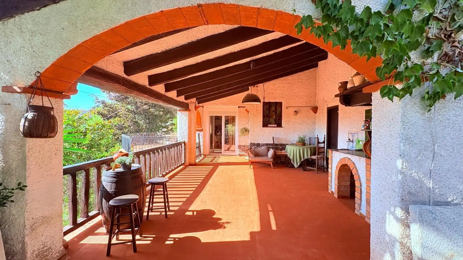 Terrassa de Casa o xalet en venda en Castellar del Vallès amb Aire condicionat, Calefacció i Jardí privat