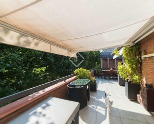 Terrace of Flat for sale in Sant Cugat del Vallès  with Air Conditioner, Heating and Storage room