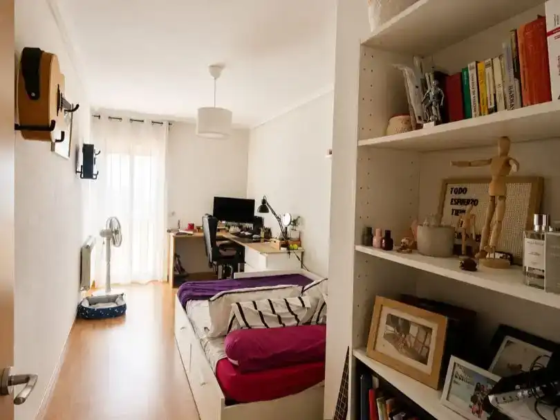 Dormitori de Casa o xalet en venda en Mucientes amb Jardí privat, Parquet i Traster