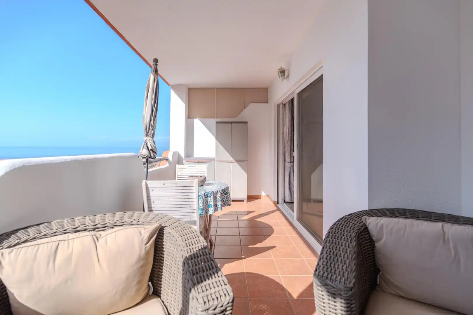 Terraza de Apartamento en venta en Adeje con Terraza, Amueblado y Piscina comunitaria