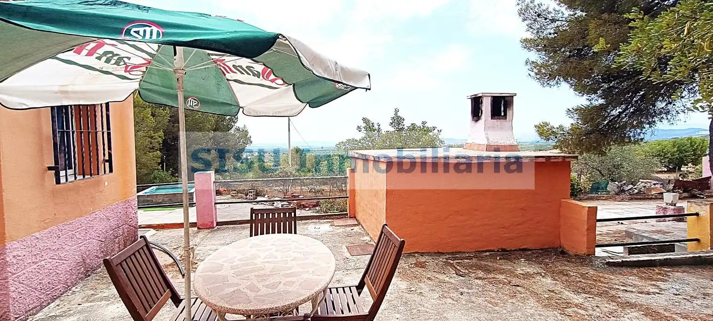 Terrassa de Finca rústica en venda en Llíria amb Jardí privat, Terrassa i Piscina