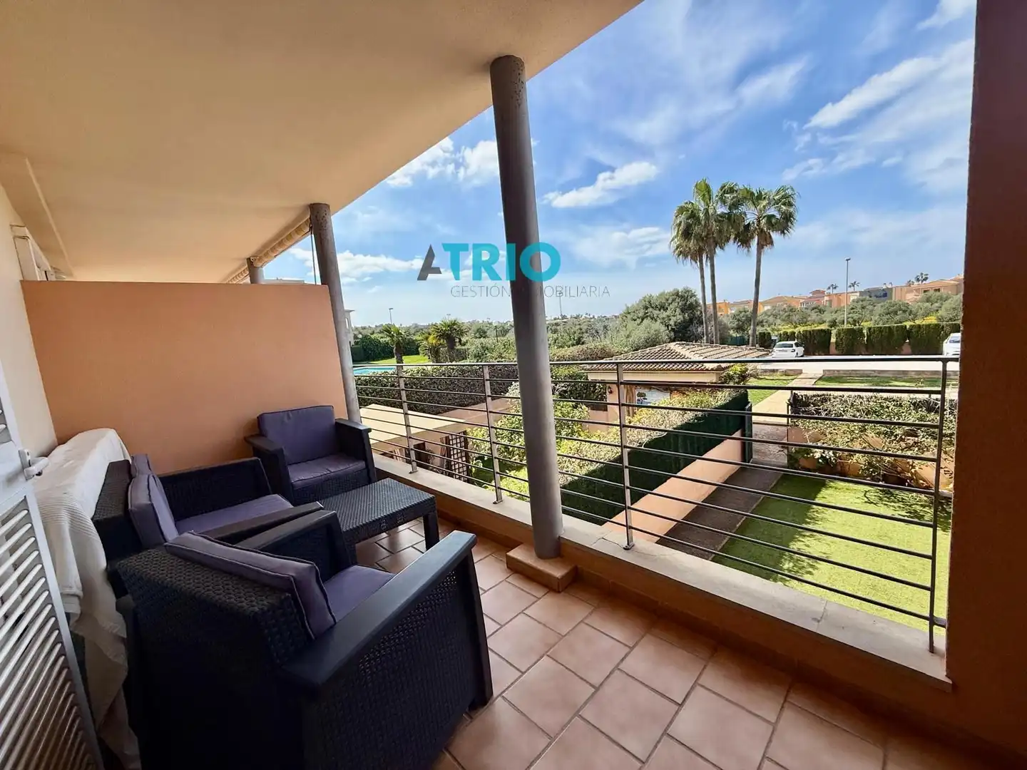 Garden of Duplexes for sale in Llucmajor  with Air Conditioner, Heating and Terrace