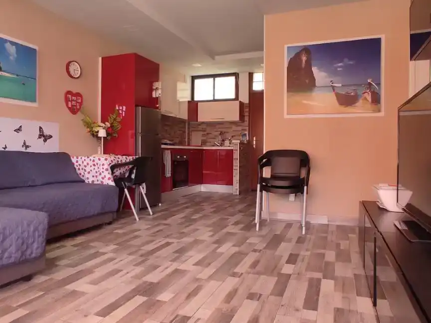 Living room of Flat for sale in Mogán  with Swimming Pool