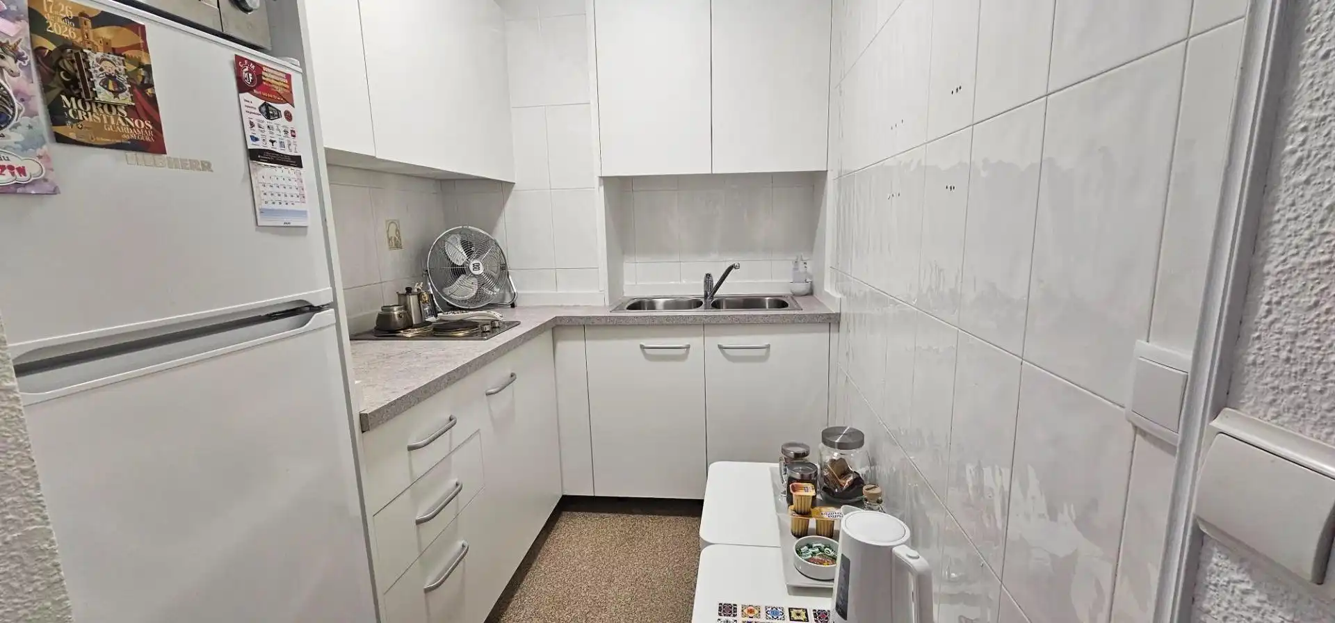 Cocina de Apartamento en venta en Las Viñas