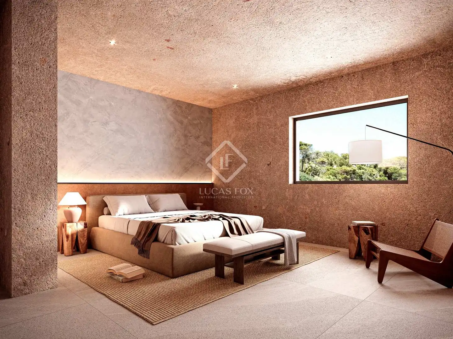 Dormitori de Casa o xalet en venda en Santa Eulària des Riu amb Aire condicionat, Jardí privat i Terrassa
