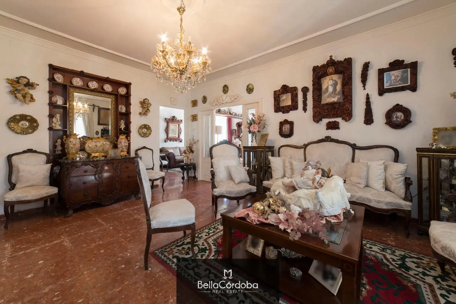 Living room of Houses for sale in Córdoba  with Air Conditioner, Heating and Storage room