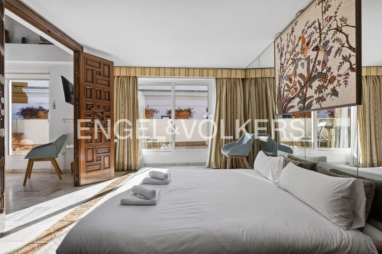 Bedroom of Houses for sale in Sevilla  with Air Conditioner, Heating and Parquet flooring